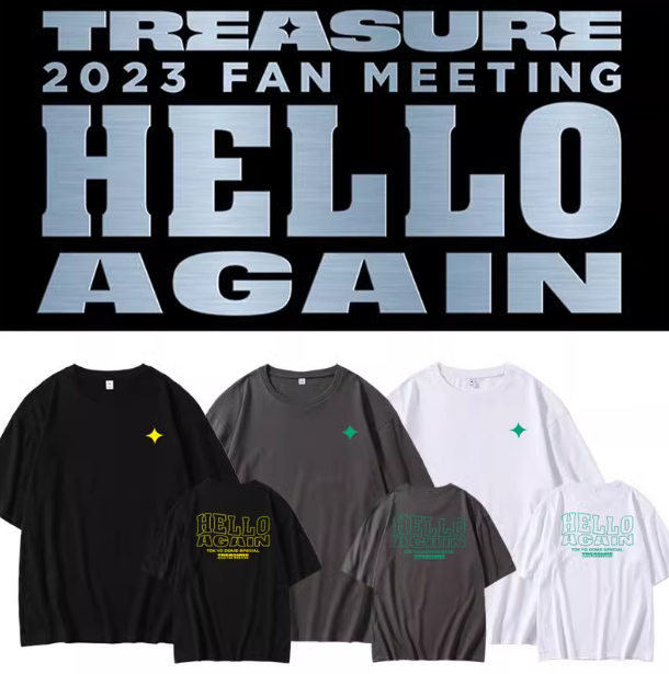 Pre-Order | เสื้อยืดคอนเสิร์ต TREASURE 2023 HELLO