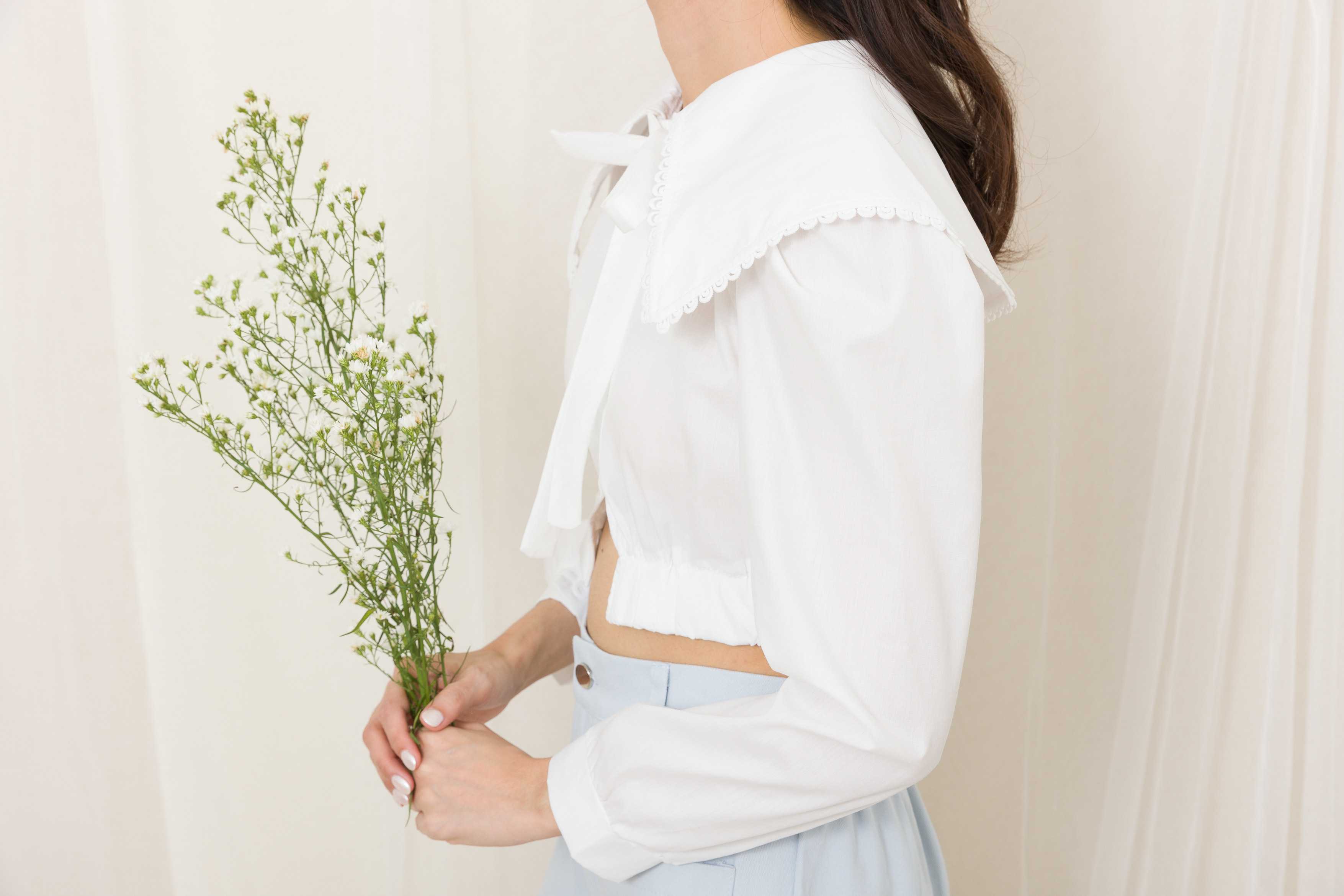 MARIE CROP SHIRT