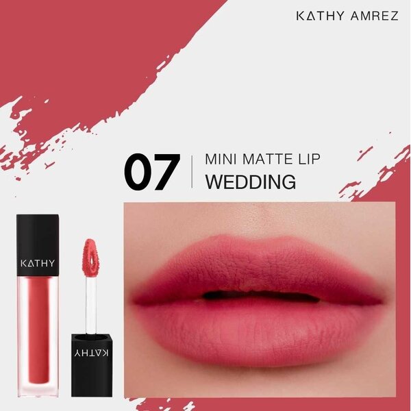 Kathy Amrez Mini Matte Lip #07 Wedding 1.5 g.