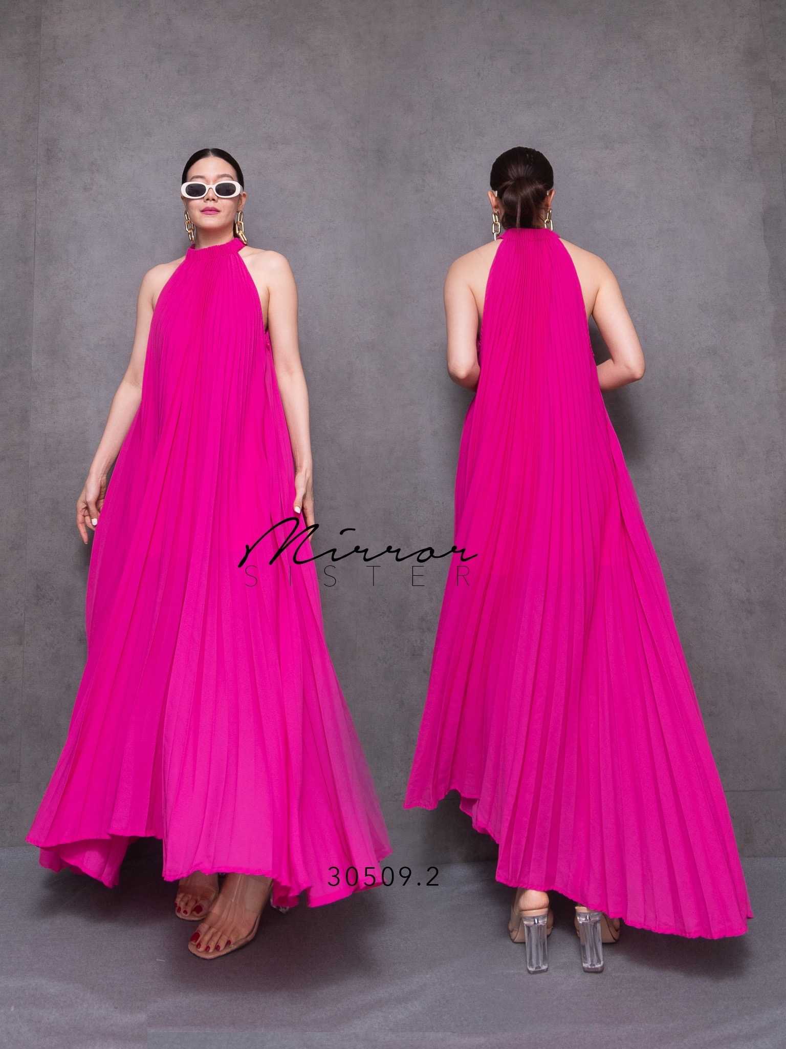 VC7532 OLiViA PLEaTed DReSS