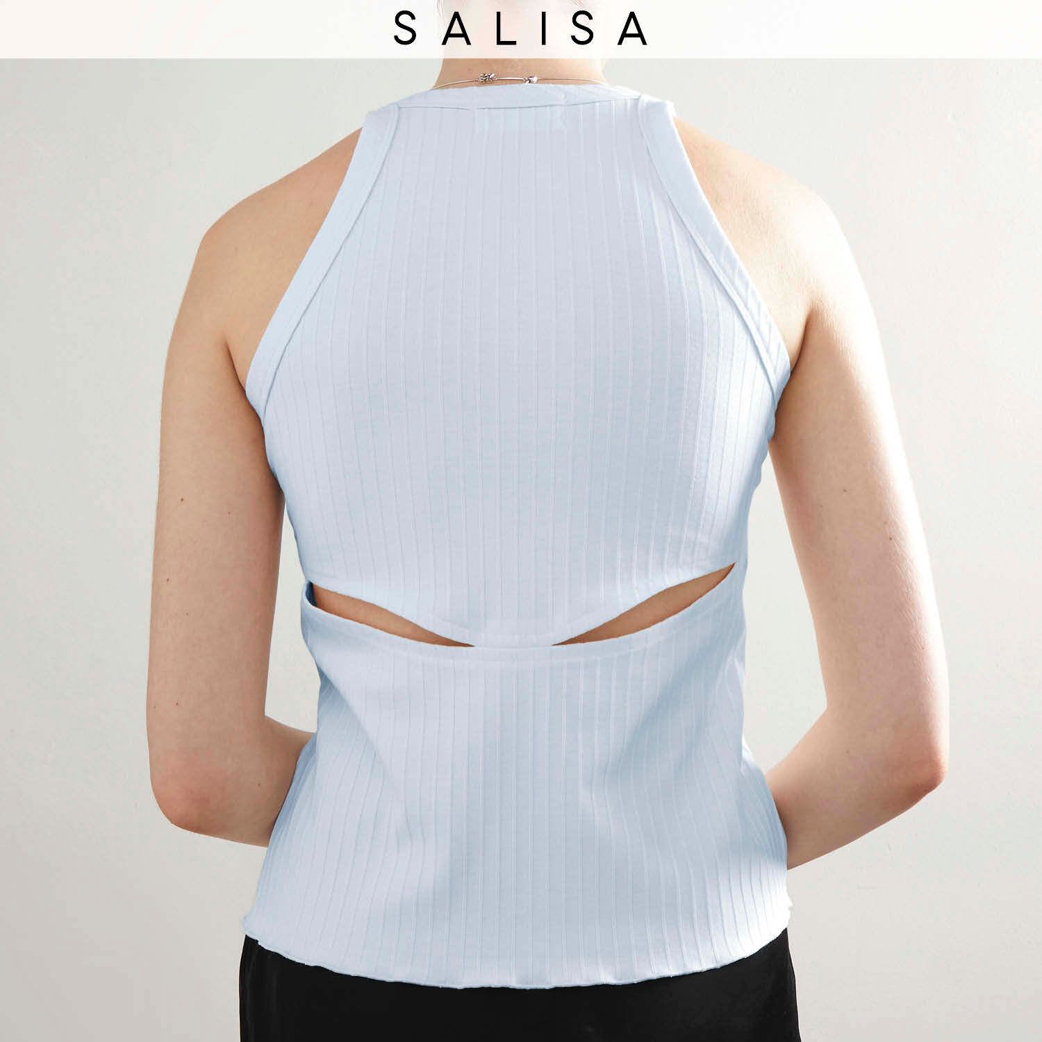 TANK PF23 Top Back Slit Sky Blue
