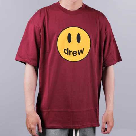 Drew House Mascot SS Tee Burgundy