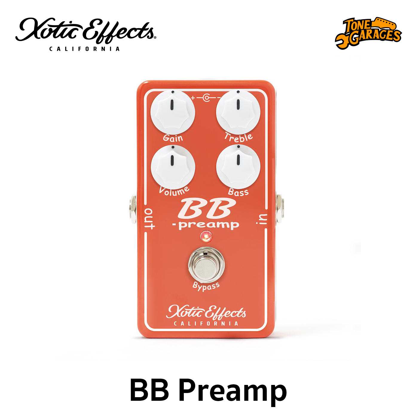 Xotic Effects BB Preamp V1.5 Rich Boost & Overdrive เอฟเฟคกีต้าร์ พรีแอมป์ Made in USA