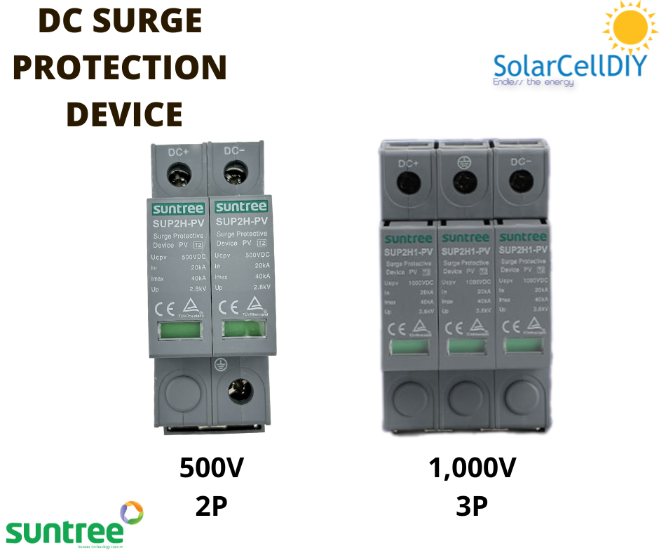 DC Surge Protective Device 2P/3P รุ่น SUP2H-PV 20kA/40kA อุปกรณ์ป้องกันฟ้าผ่า ยี่ห้อ SUNTREE