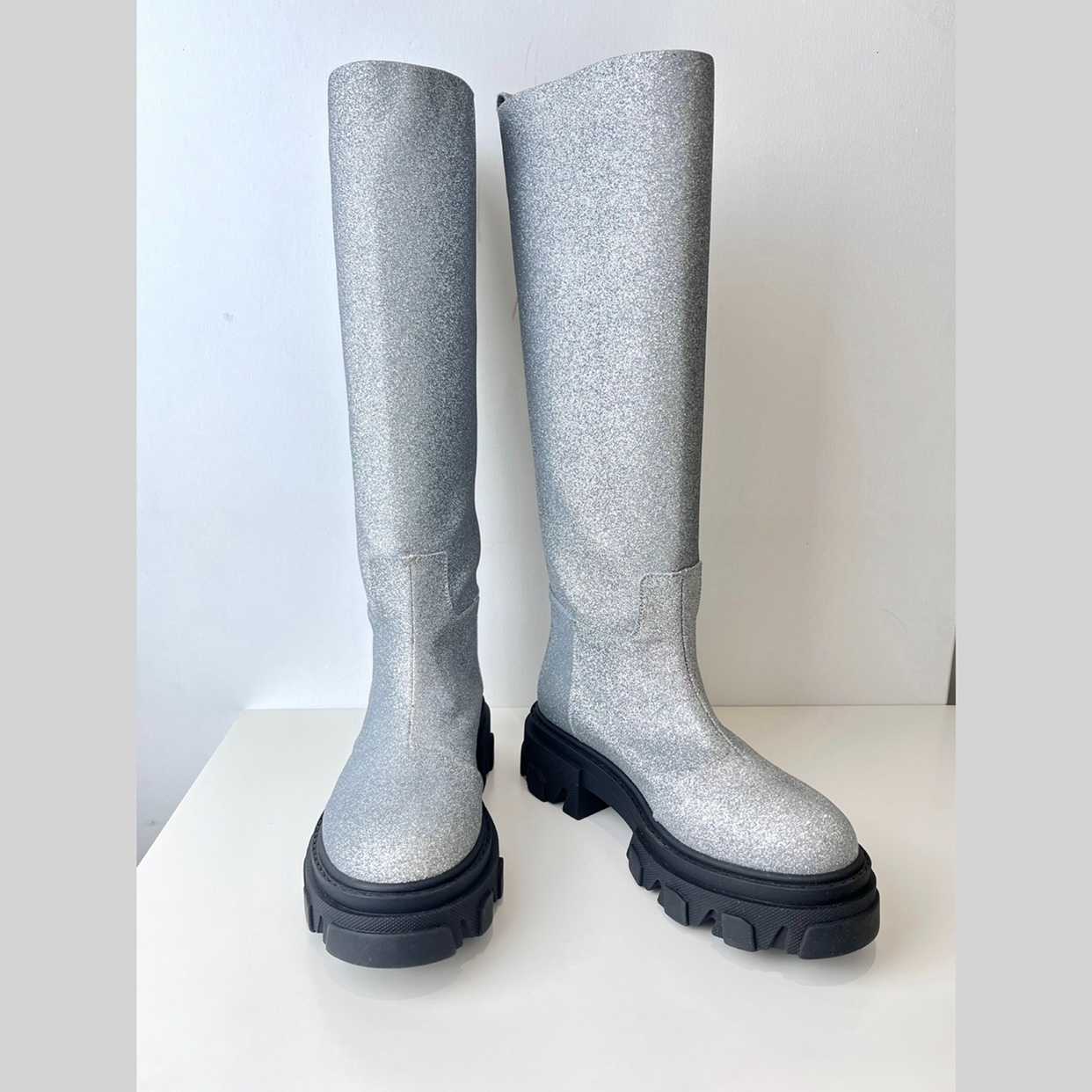 SALE GIABORGHINI BOOT PERNI07 - GLITTER SILVER