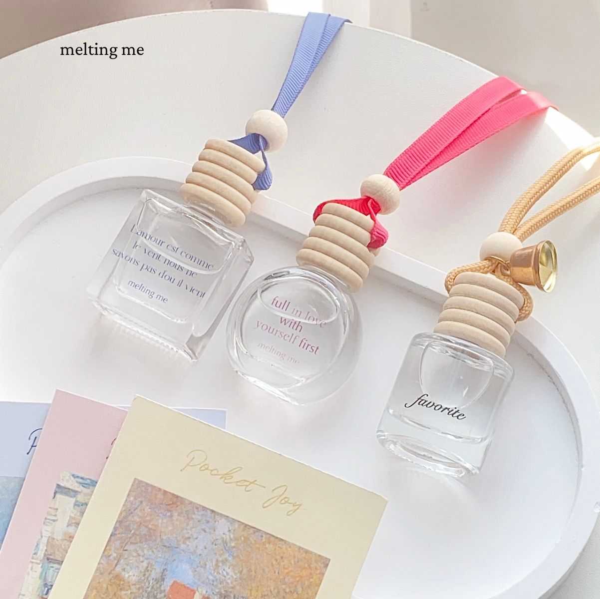 melting me : Portray Pocket Joy น้ำหอมปรับอากาศในรถยนต์ Car Perfum 8 ml.