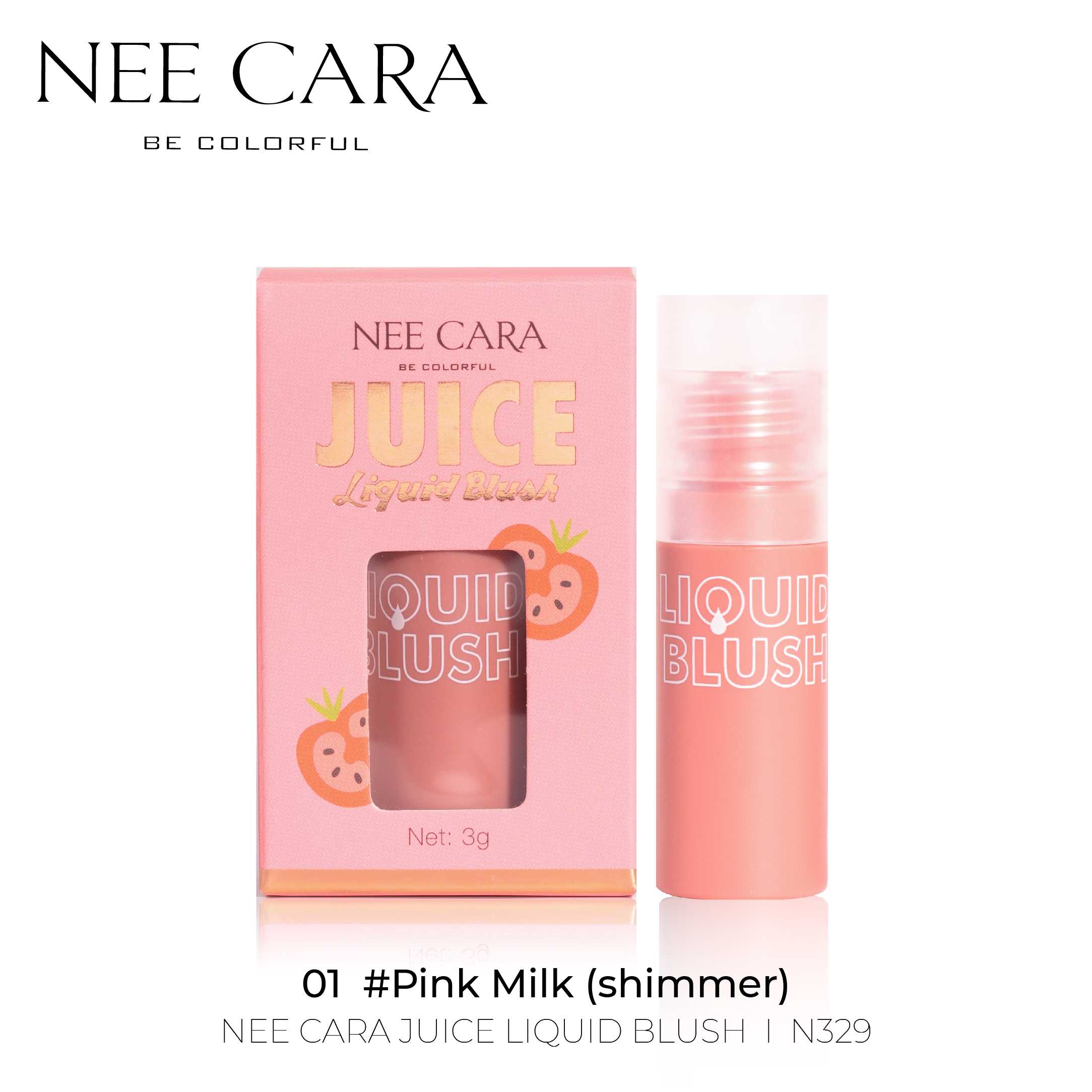 NEE CARA BE COLORFUL JUICE LIQUID BLUSH | N329