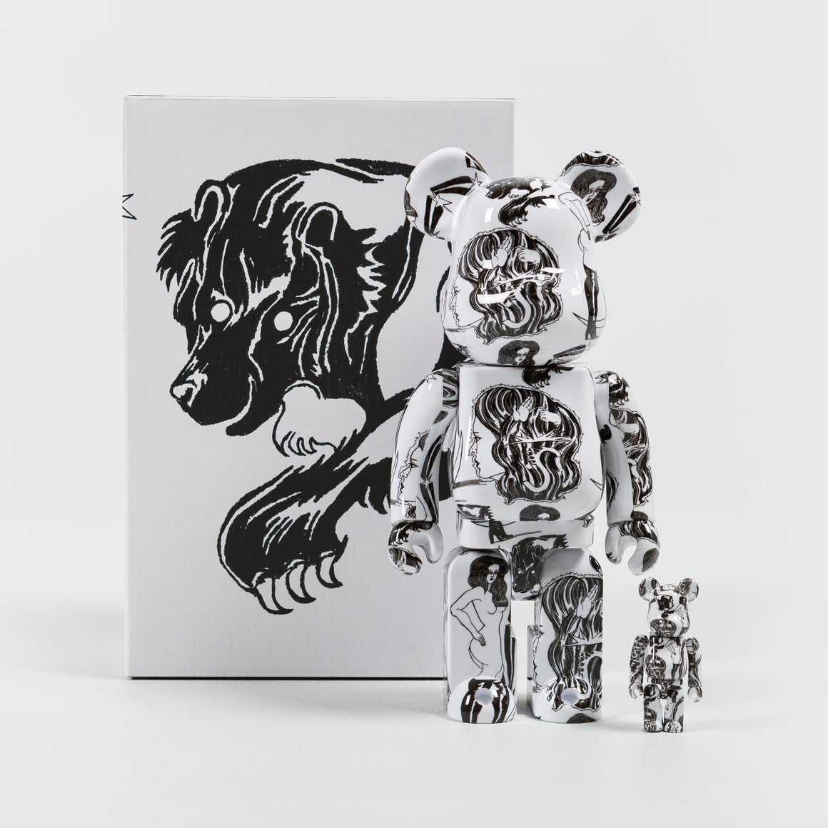 พร้อมส่ง] Bearbrick Saiko Otake Planet 400% + 100% Be@rbrick
