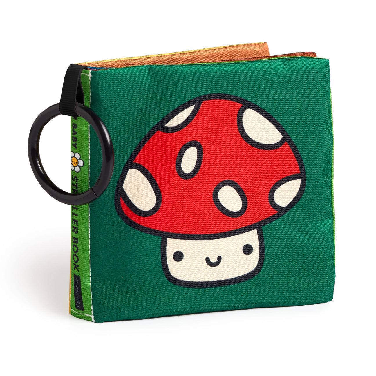 หนังสือผ้า Crinkle Fabric Stroller Book  🍄ลาย Nature Baby