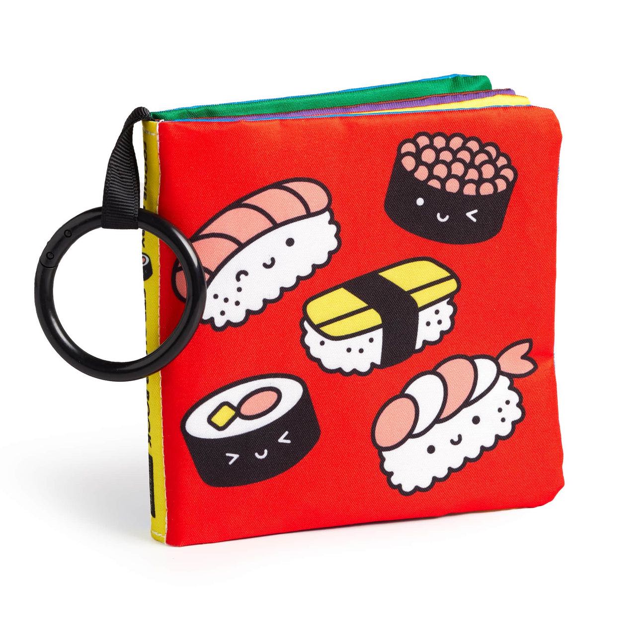 หนังสือผ้า Crinkle Fabric Stroller Book  🍣 foodie baby
