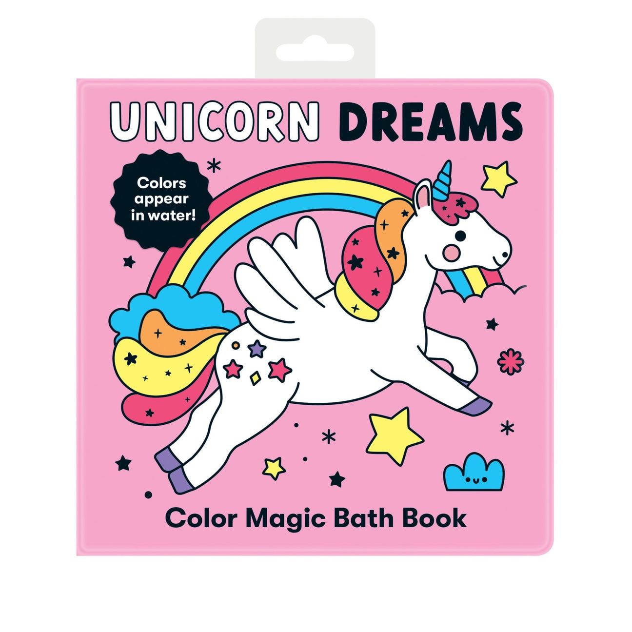 หนังสือลอยน้ำ และ ระบายสีด้วยน้ำเปล่า ลาย Unicorn Dreams