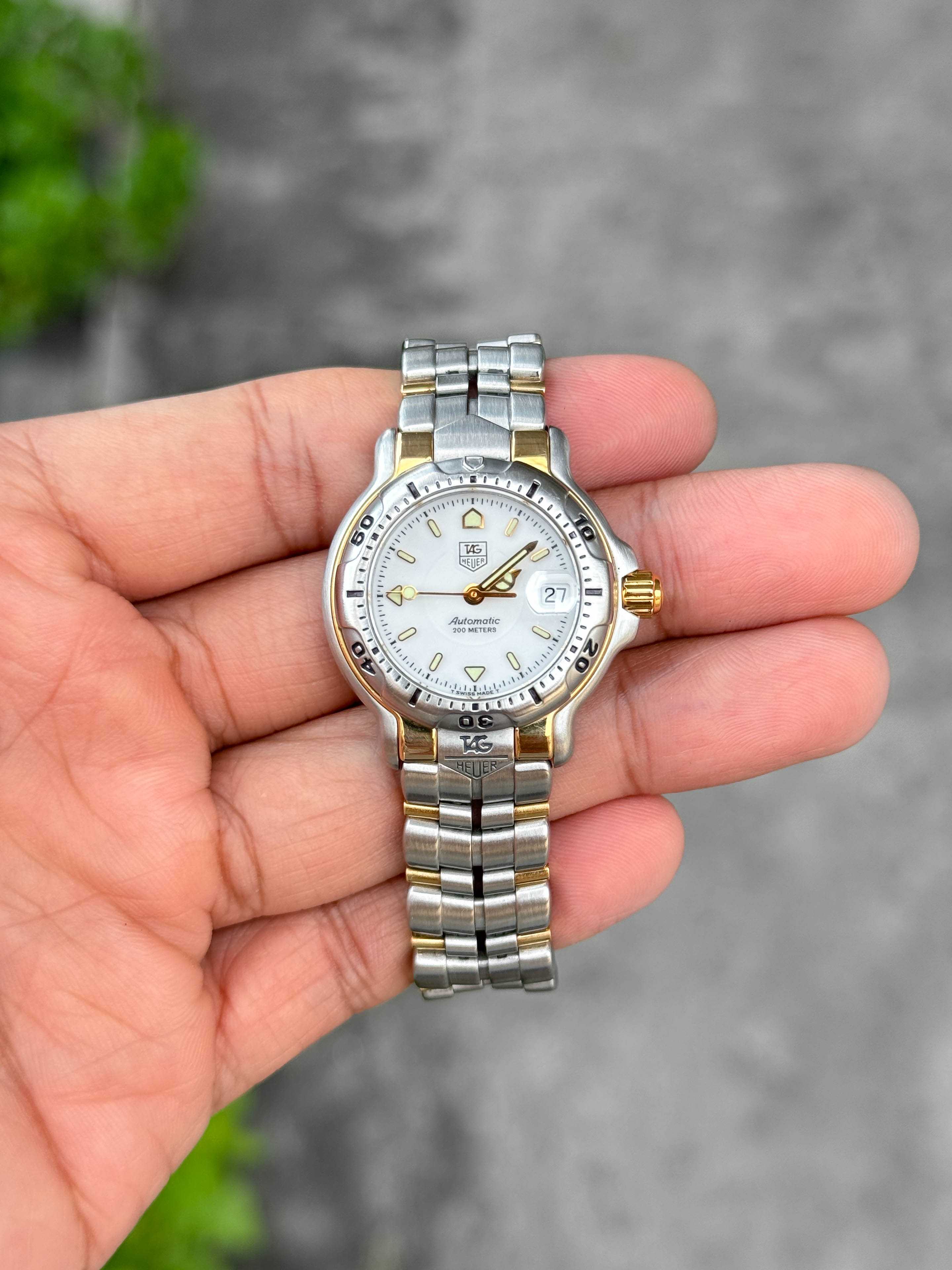 Tag Heuer S6000 (กระดูกงู) Lady Size Automatic 2tone 18K