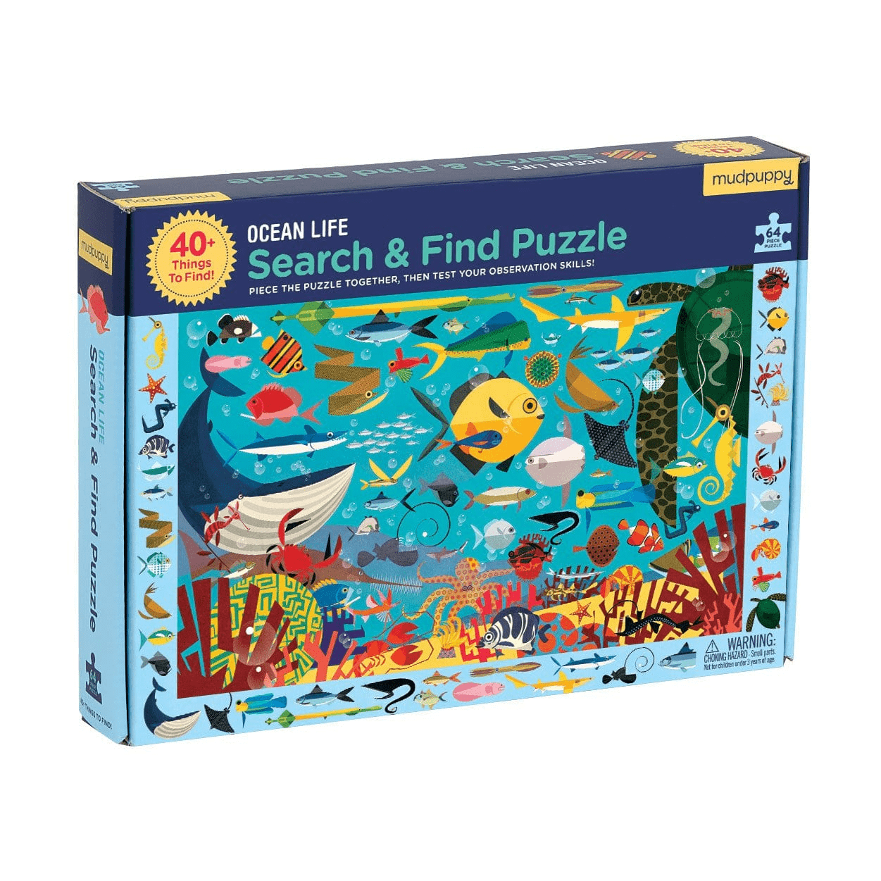 Search & Find Puzzle ลาย Ocean Life นำเข้าจากอเมริกา 🇱🇷