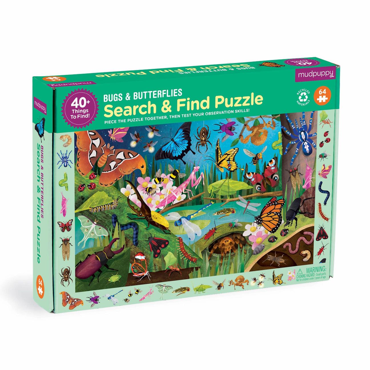 Search & Find Puzzle ลาย Bugs & Butterflies นำเข้าจากอเมริกา 🇱🇷