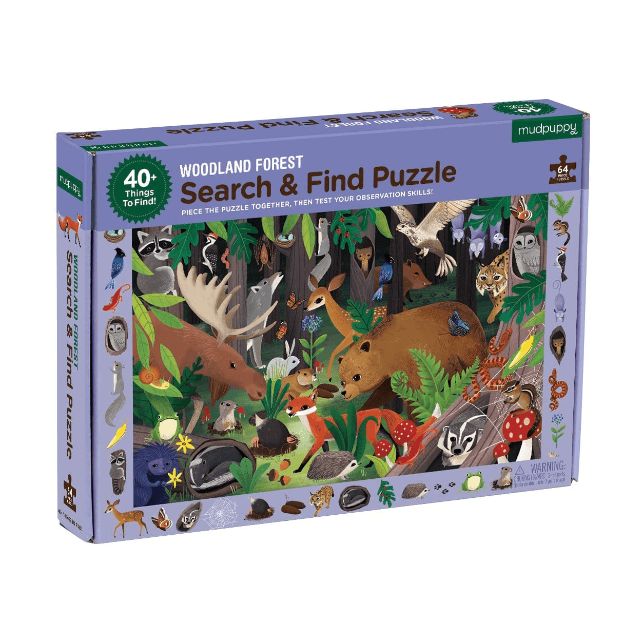 Search & Find Puzzle ลาย Woodland Forest นำเข้าจากอเมริกา 🇱🇷