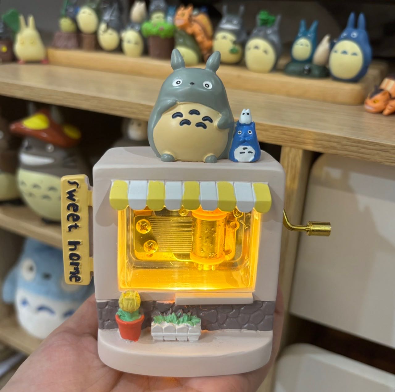 โคมไฟ x กล่องดนตรี Totoro Sweet Home