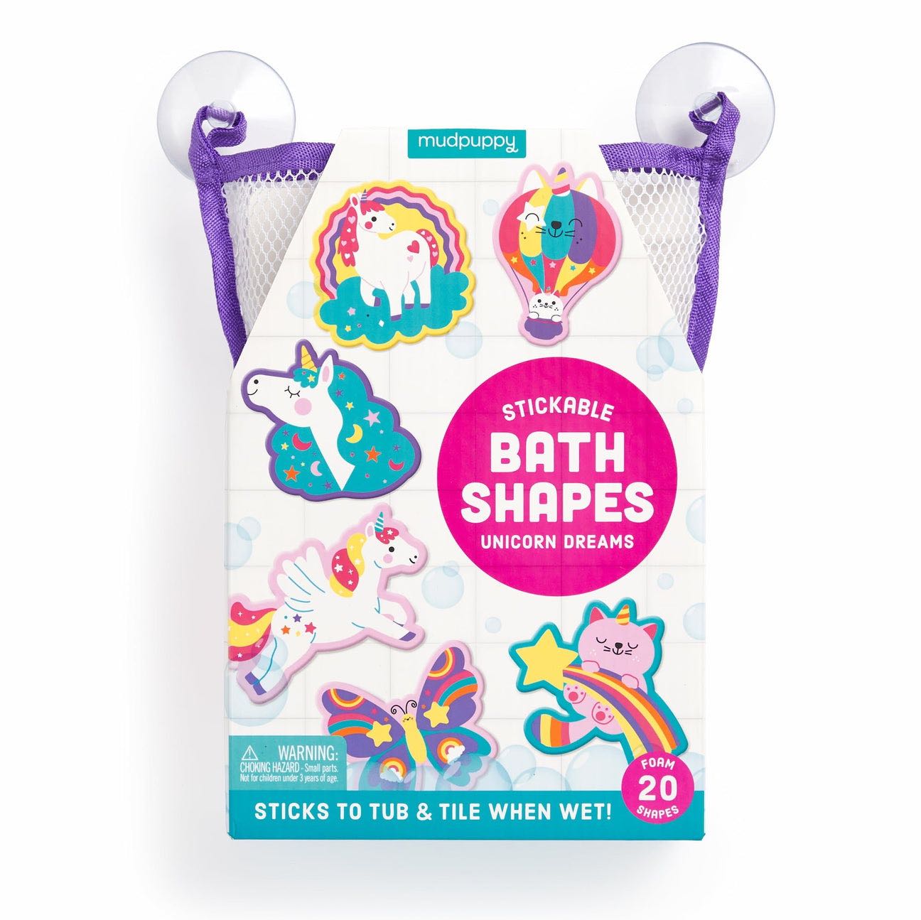 Stickable  Foam Bath shapes ลาย Unicorn Dreams  เพิ่มความสนุกระหว่างอาบน้ำให้เด็กๆกัน !!! 🛀🏻