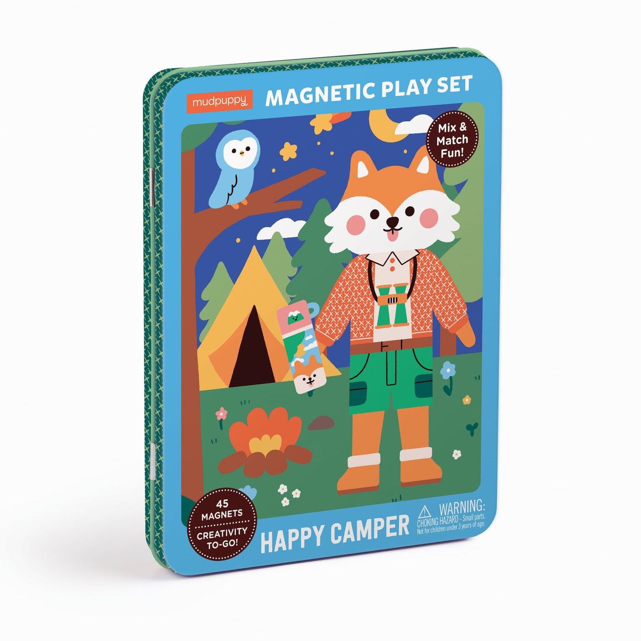 ชุดกล่องแม่เหล็กแบบพกพา ลาย Happy Camper