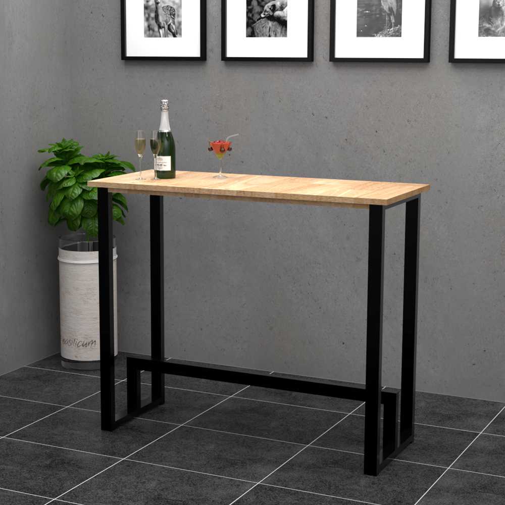 MONSTER STEEL โต๊ะบาร์ สไตล์ลอฟท์ รุ่น MTN011 ขนาด 40x120x100 cm.