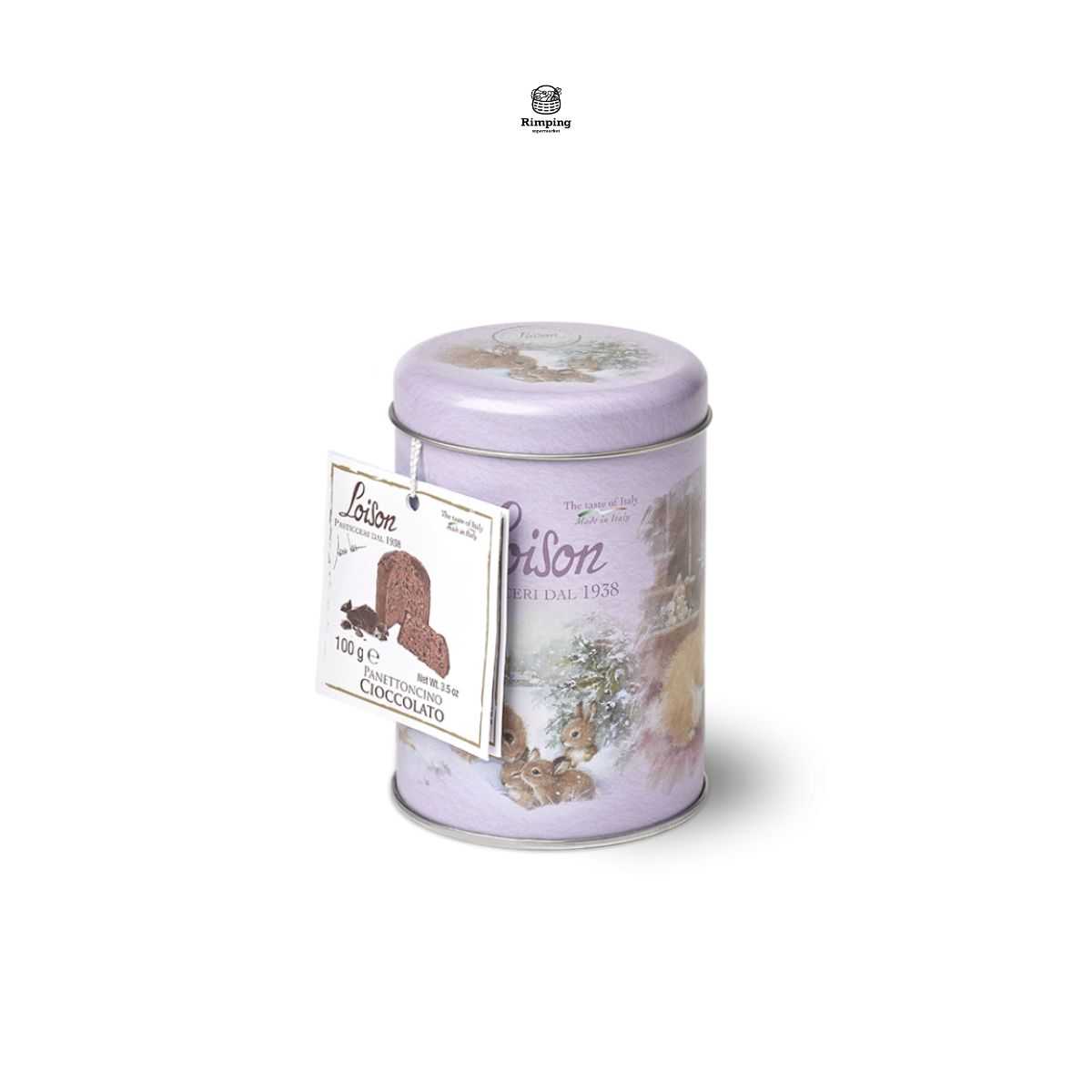 Loison | Panettoncino Chocolate in gift tin box | 100g