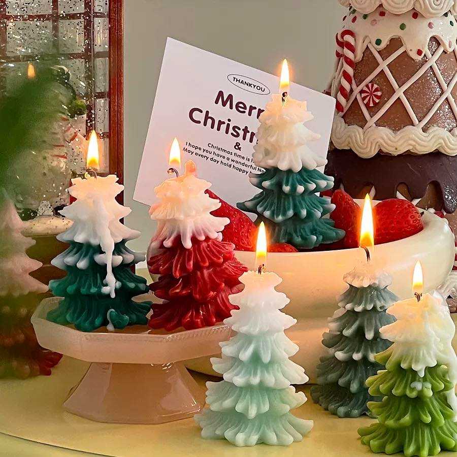 เทียนกระดิ่ง 𝑪𝒉𝒓𝒊𝒔𝒕𝒎𝒂𝒔 𝑻𝒓𝒆𝒆 🕯️🎄🕯️🎄🕯️🎄Twinnies Decor