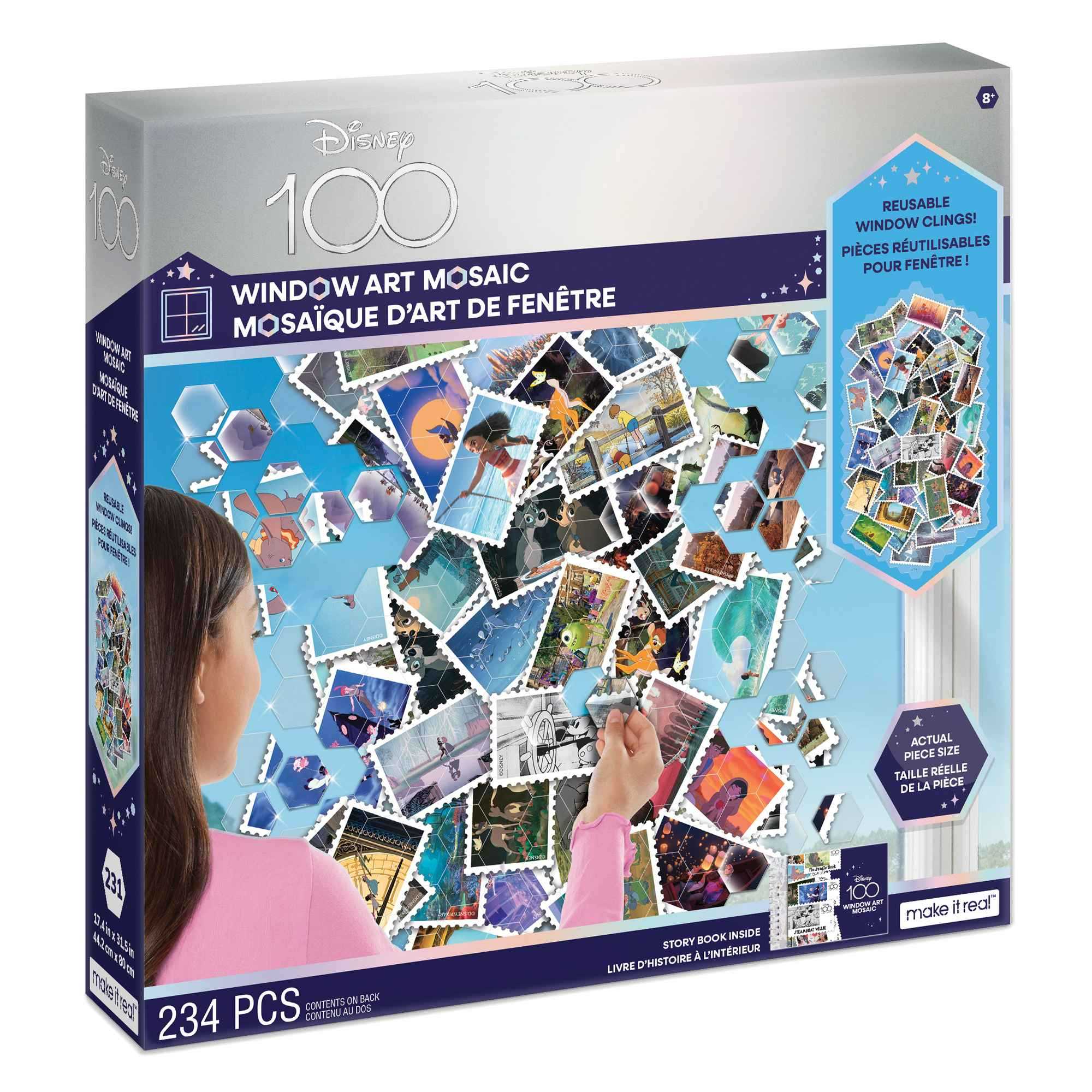 WINDOW ART MOSAIC - DISNEY 100 - MIR4282
