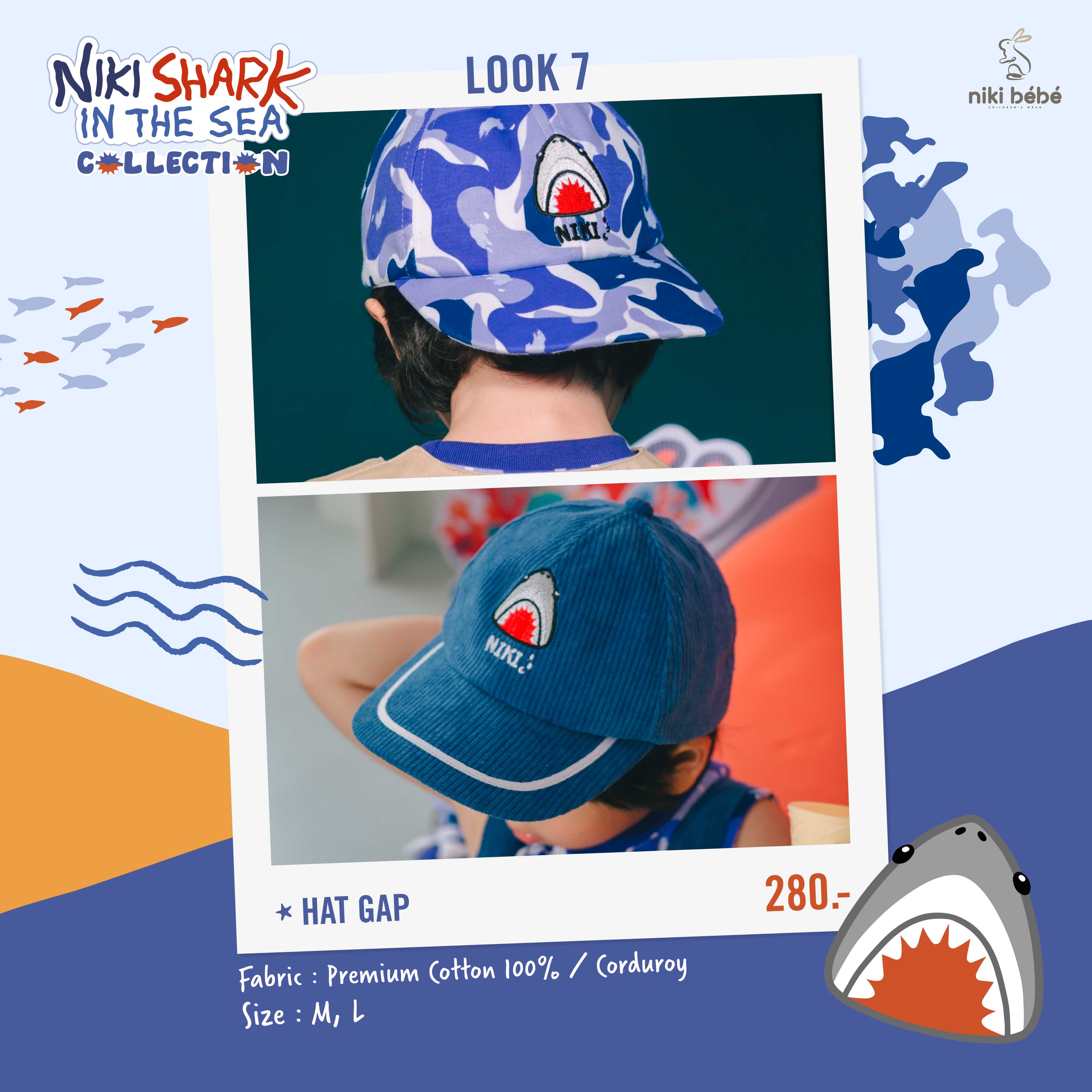 NIKI SHARK 07 - Hat Gap