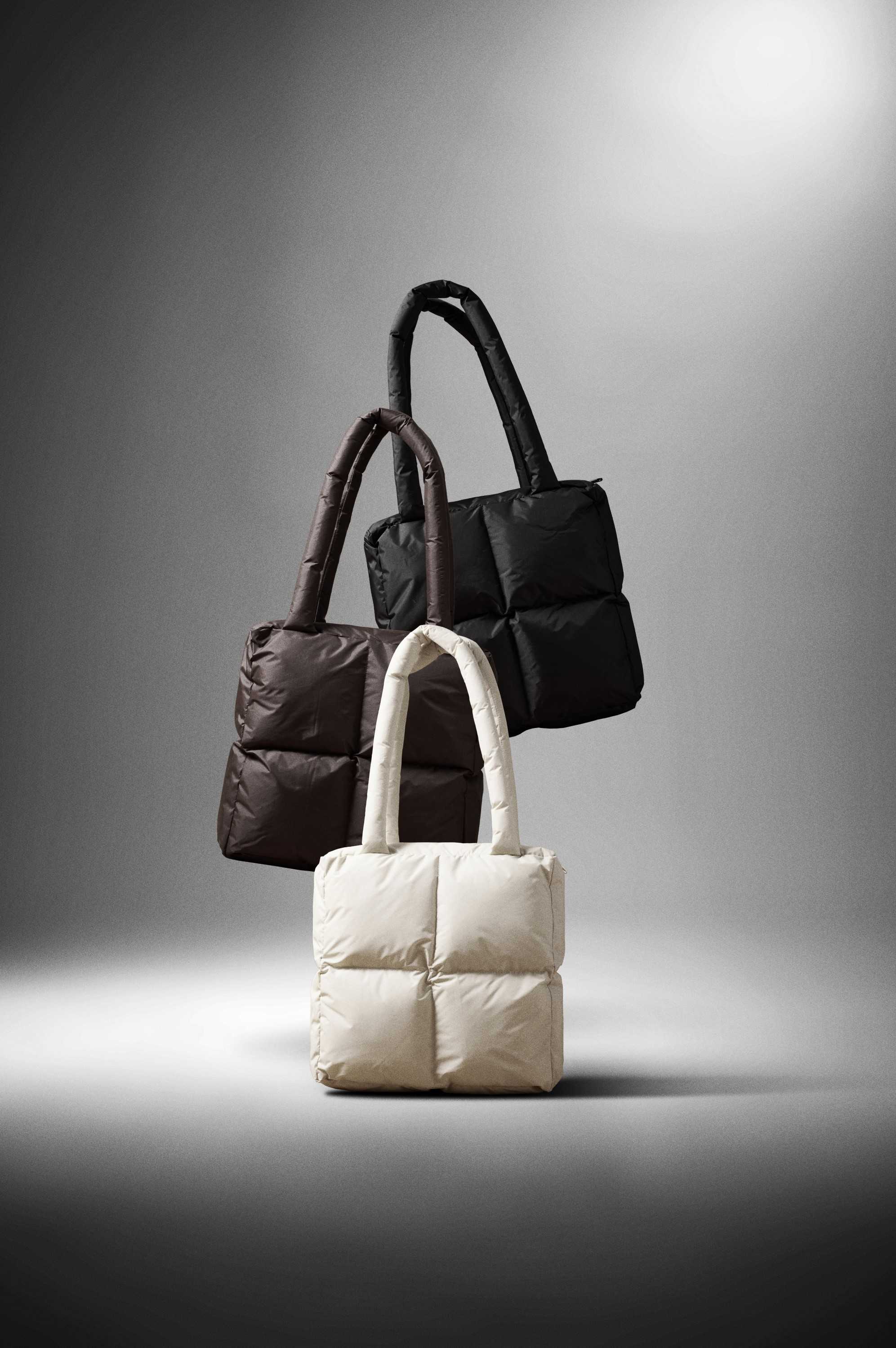 Puffy Satellite Tote Bag