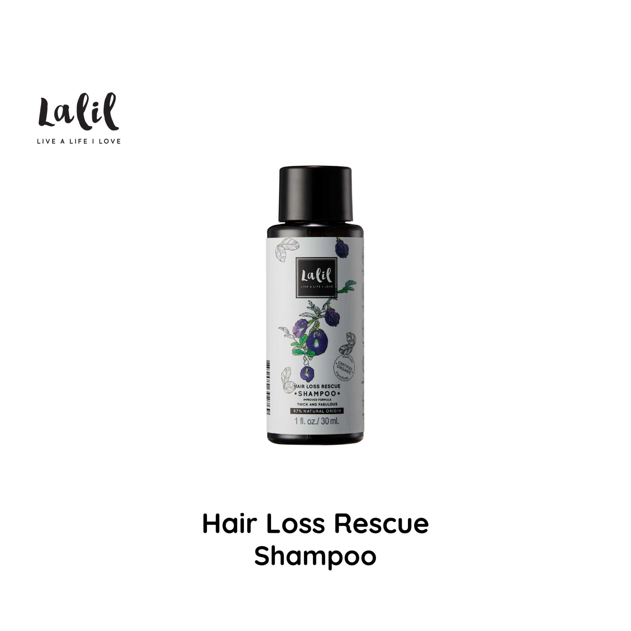 (New Package) Lalil Hair Loss Rescue Shampoo Improved formula 30 ml