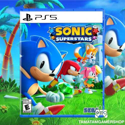 PS5: Sonic Superstars PS5 แผ่นเกมSonic รองรับภาษาไทย(Zone3/ASIA) เกมโซนิคps5