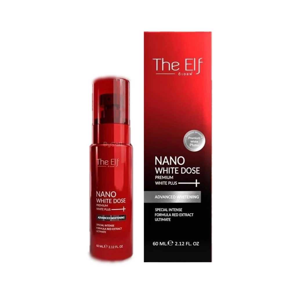 The Elf Nano White Dose Premium White Plus+   ดิเอลฟ์ นาโน ไวท์ โดส พรีเมี่ยม ไวท์ พลัส+ แพ็คเกจใหม่