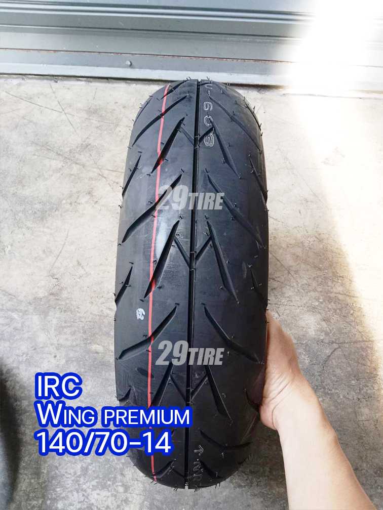 (SALE -650฿) 140/70-14 ยาง IRC Wing premium (ยางปี 2021) ใส่ล้อหล้ง Aerox, Xmax, Forza