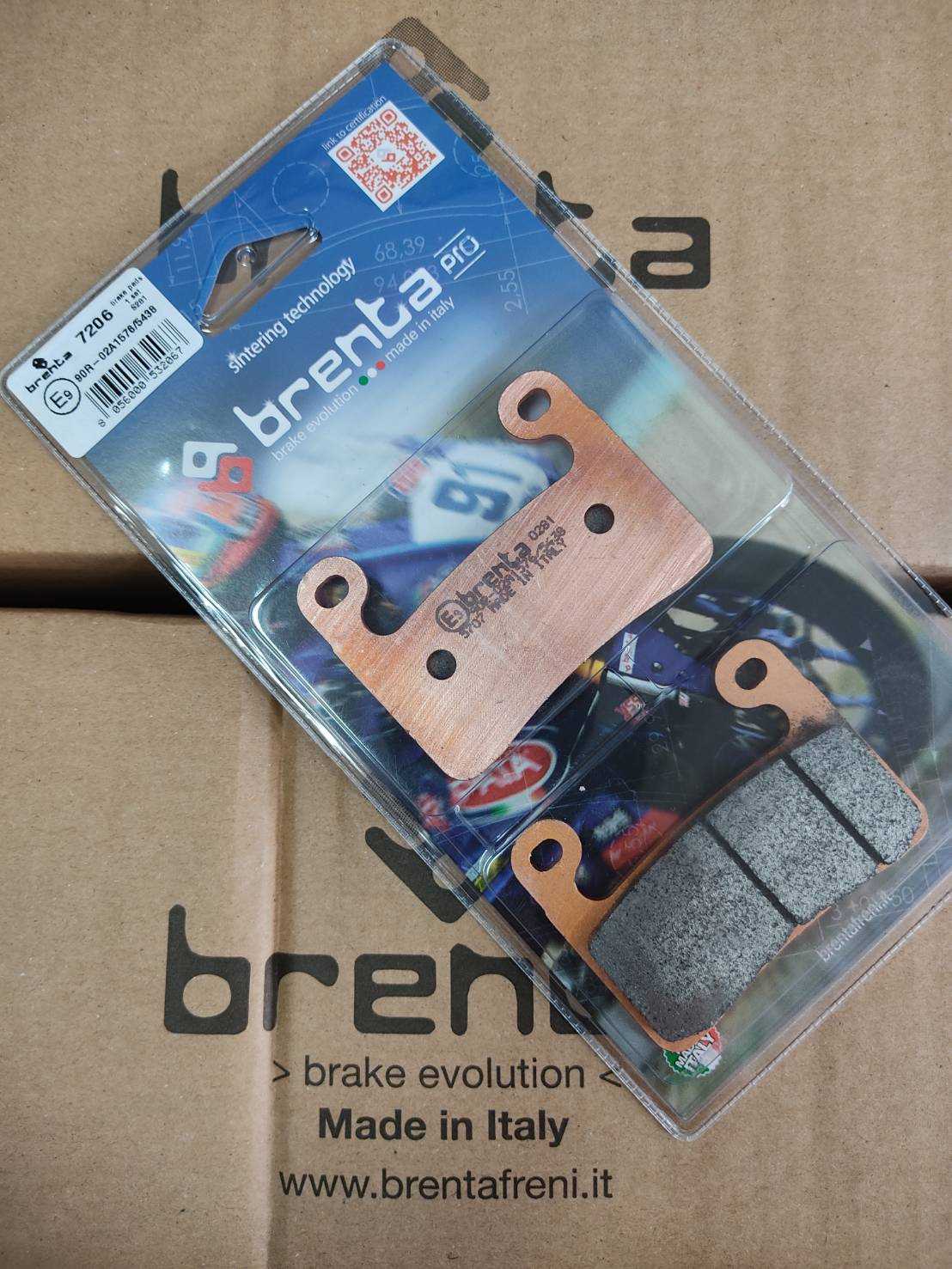brenta BR7206(Sintered Pro, Front) - BMW S1000RR , R1200GS 19 , R1250RT 19