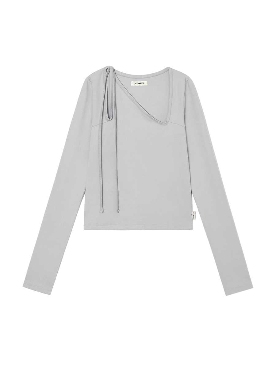 (pre,รวมส่ง) MIA SQUARE NECK LONG SLEEVE /glowny