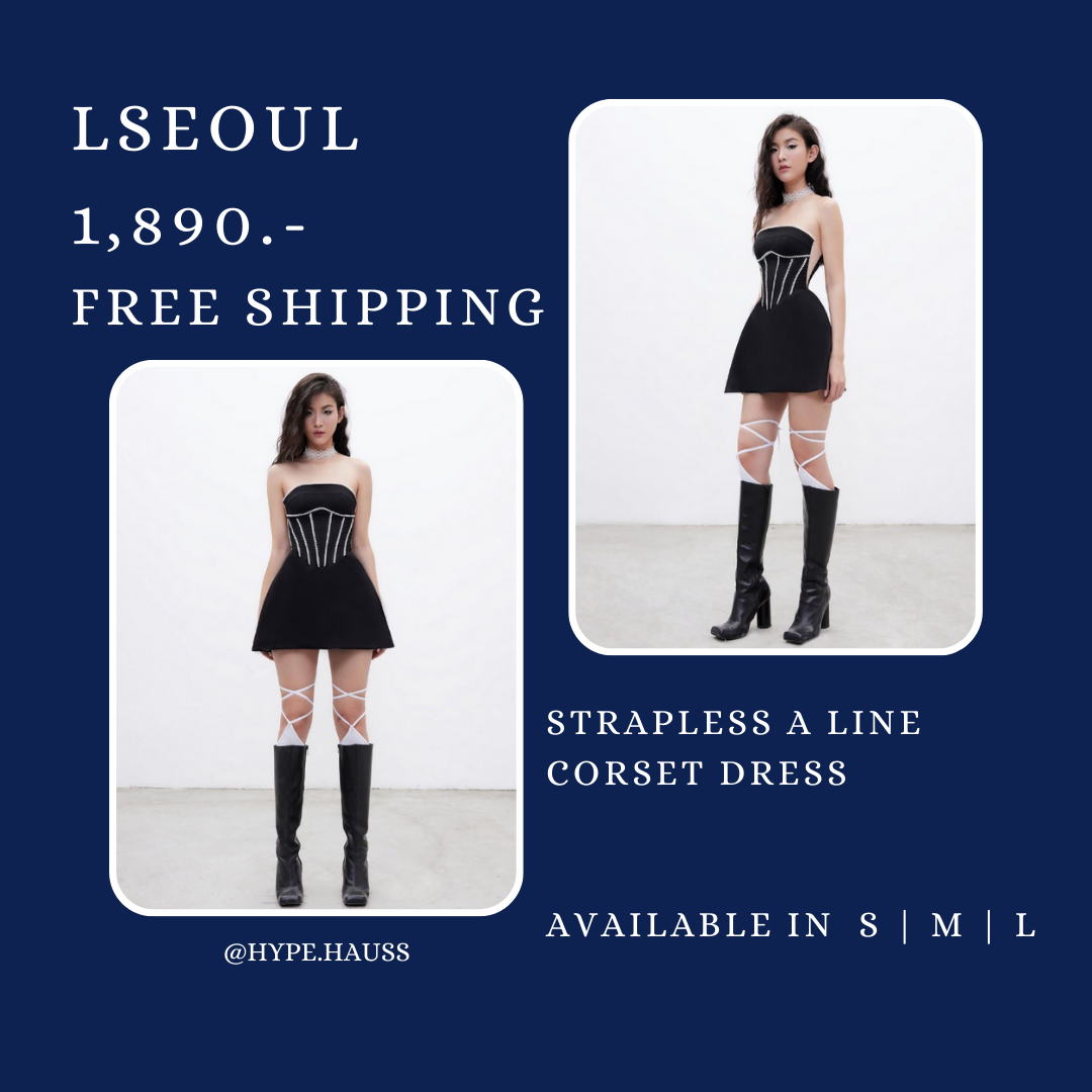 PRE-ORDER LSEOUL LINE CORSET DRESS