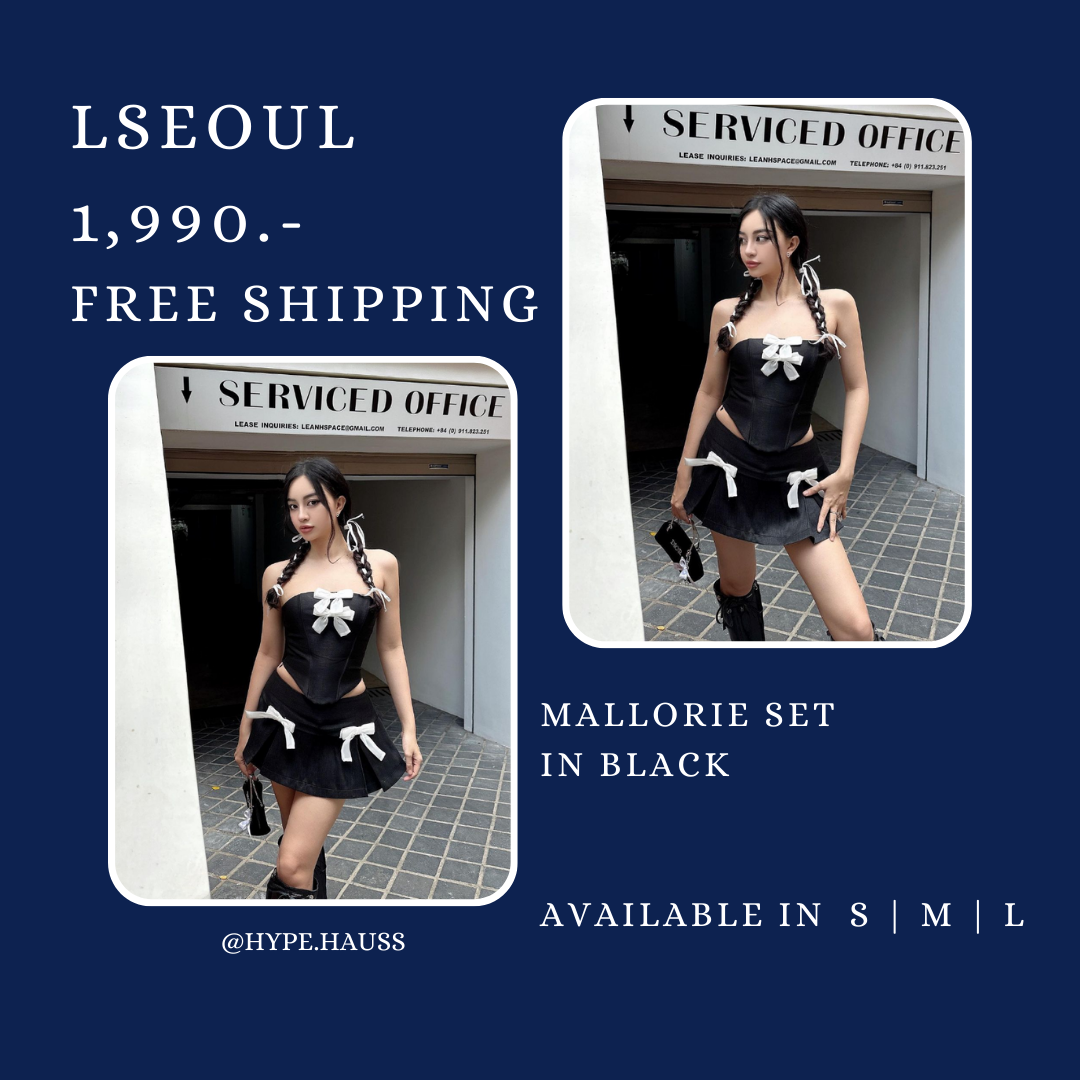 PRE-ORDER LSEOUL MALLORIE SET (BLACK)