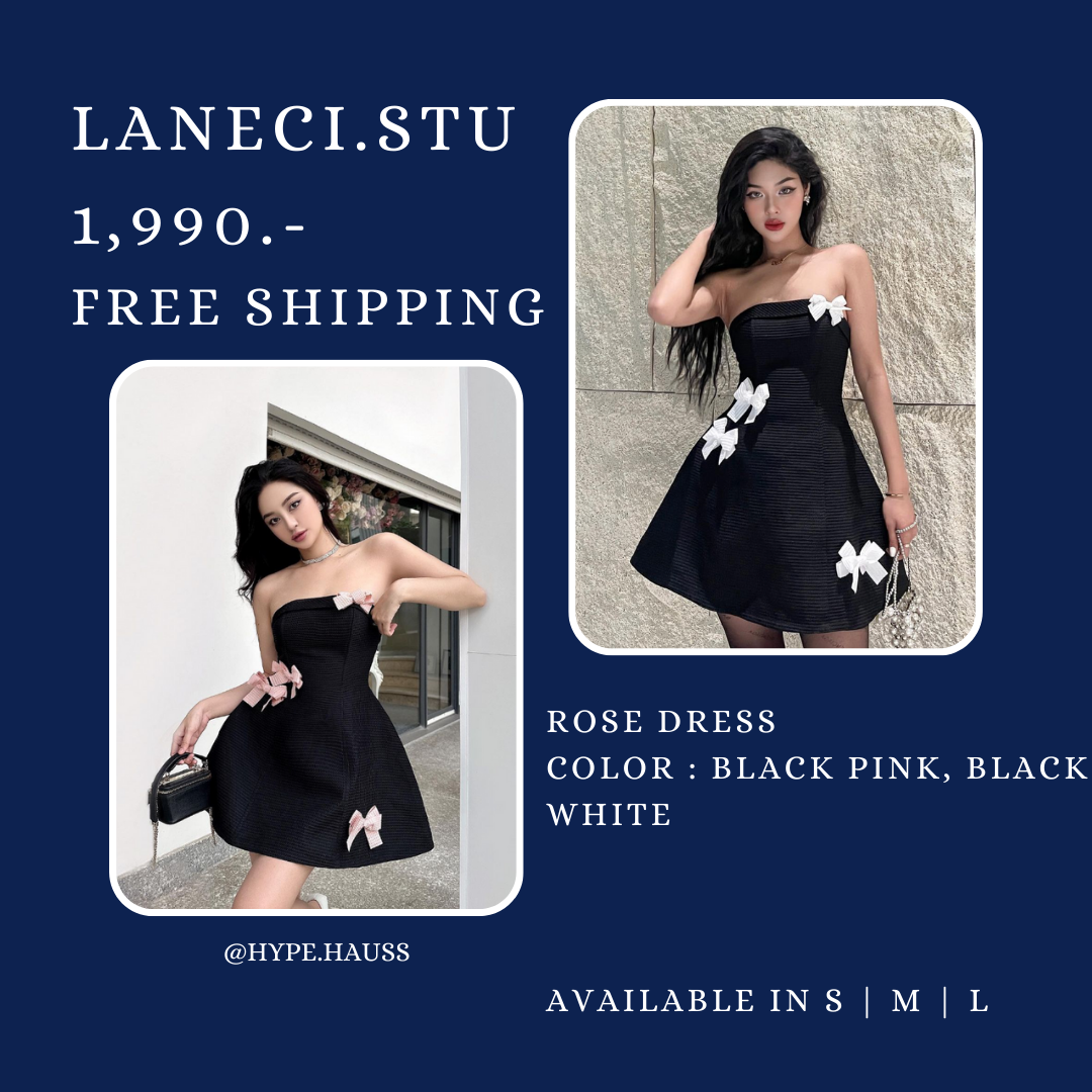 PRE-ORDER LANECI.STU ROSE DRESS