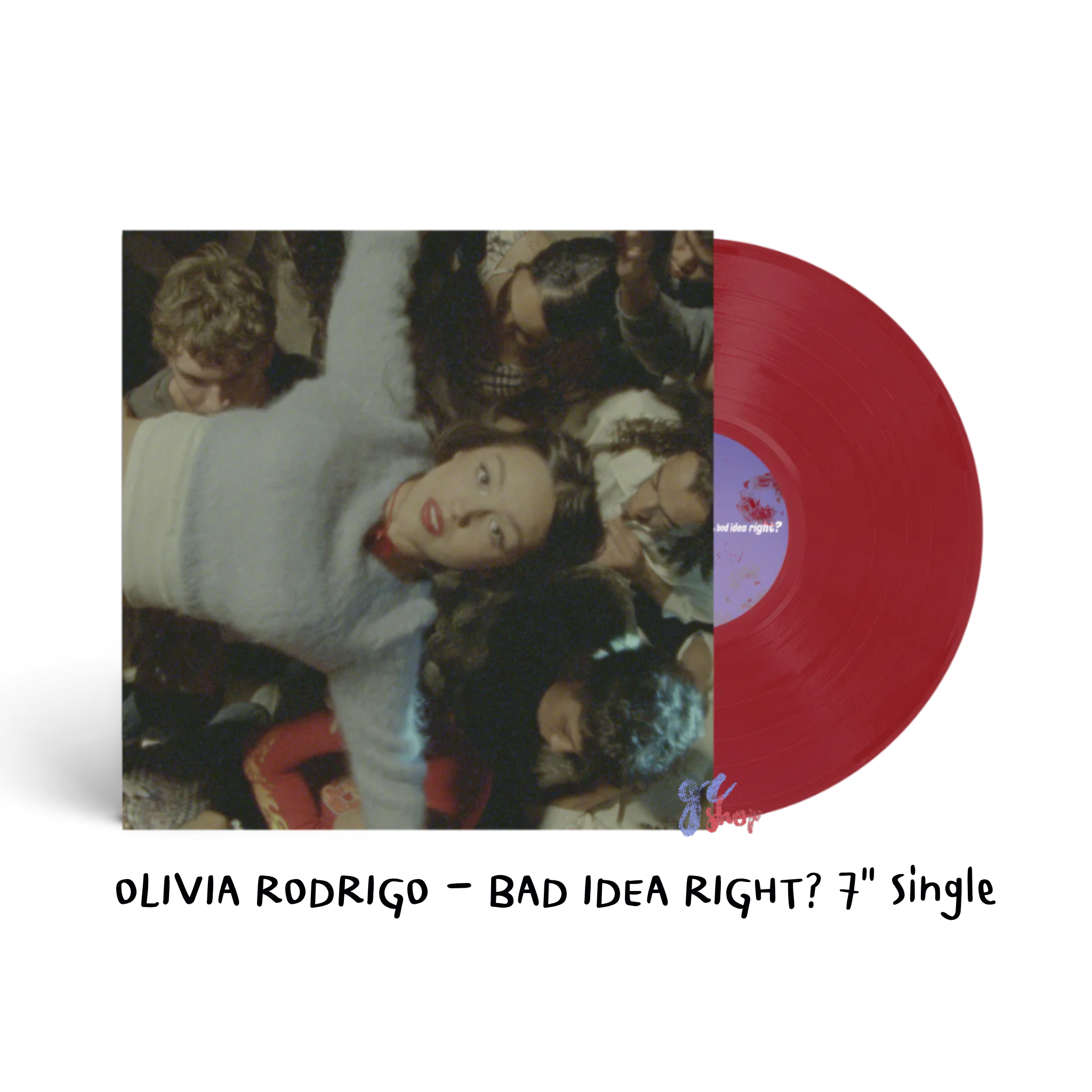 (พร้อมส่ง) Olivia Rodrigo - Bad Idea Right Vinyl / lp / แผ่นเสียง size 7 “