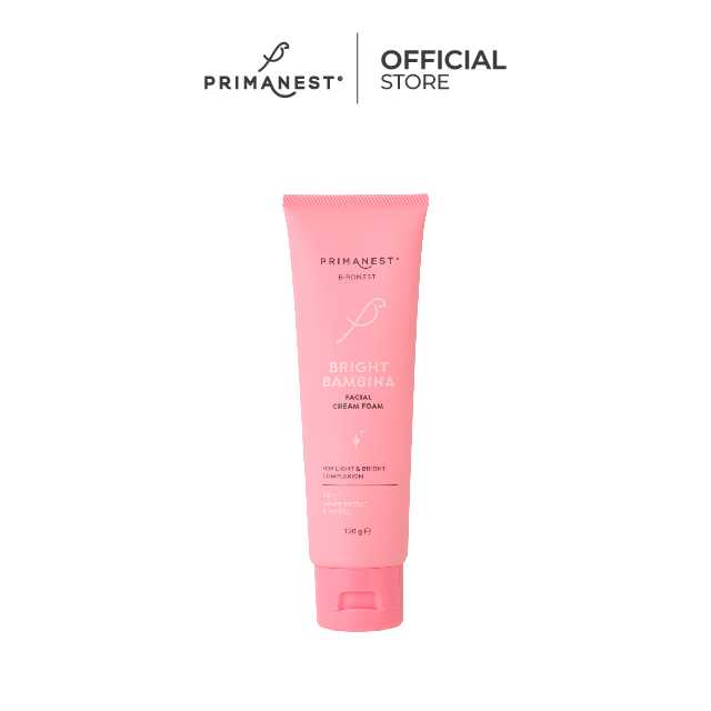 PrimaNest Birdnest Bright Bambina Facial Cream Foam 120 ml.