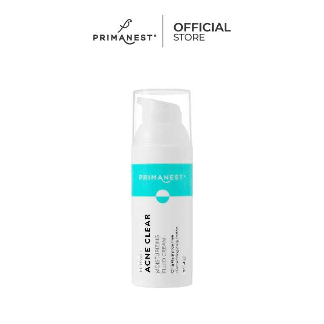 PrimaNest Birdnest Acne Clear Moisturizing Fluid Cream 50ml.