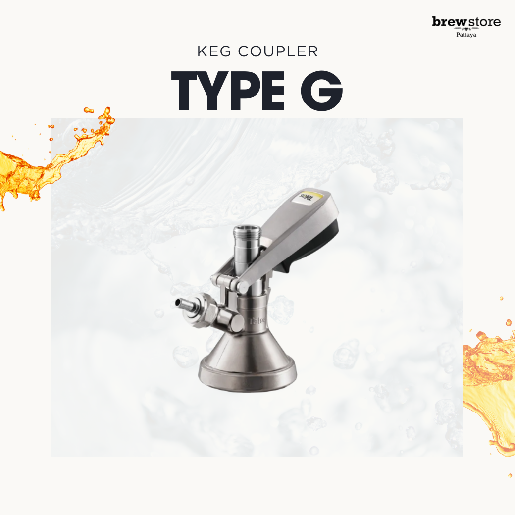 Brew Store PTY : Talos Keg Coupler หัวจั้มเบียร์ type G | อุปกรณ์เบียร์สด