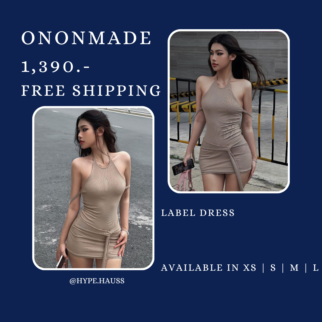 PRE-ORDER ONONMADE LABEL DRESS