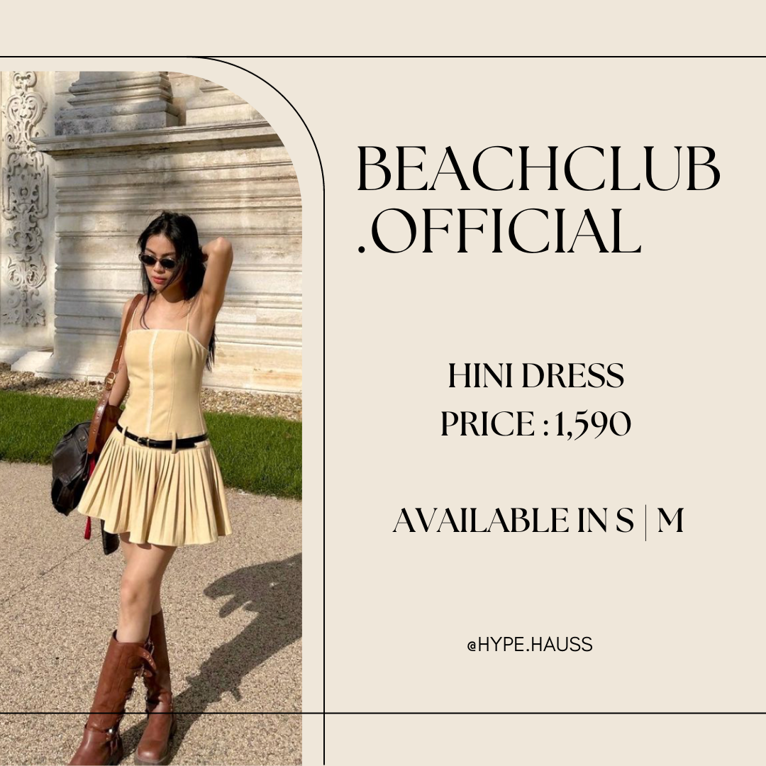 PRE-ORDER BEACHCLUB HINI DRESS