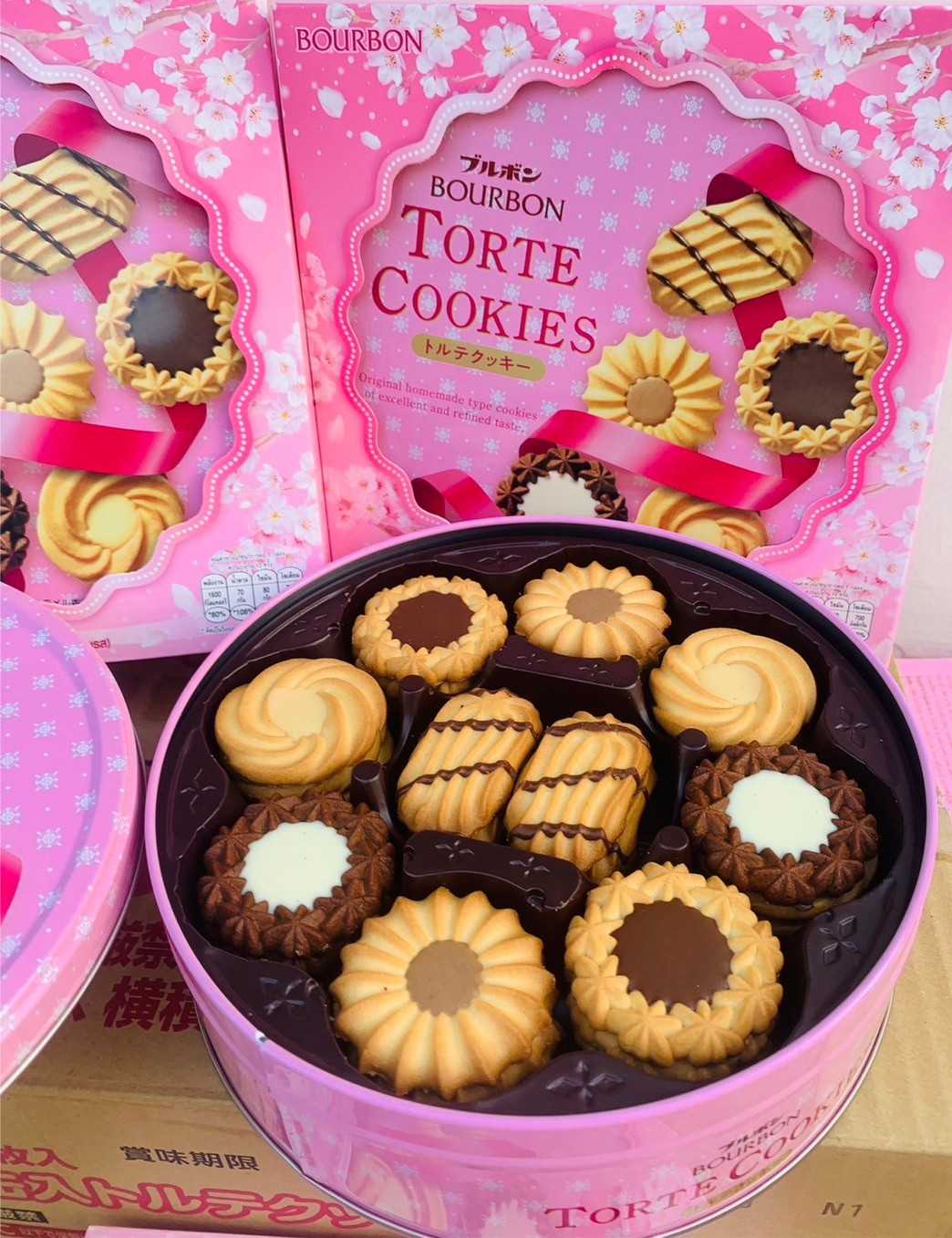 คุกกี้ เบอร์บอน ทรอเต้  คุกกี้โฮมเมทชื่อดังจากญี่ปุ่น BOURBON TORTE COOKIES นำเข้าจากญี่ปุ่น 100%
