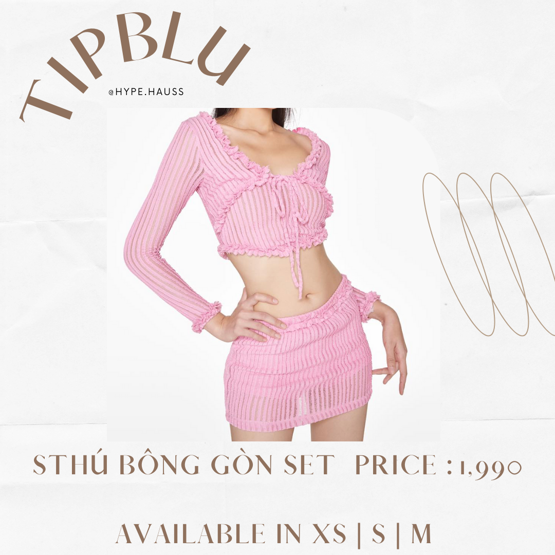 PRE-ORDER TIPBLU STHU BONG GON SET