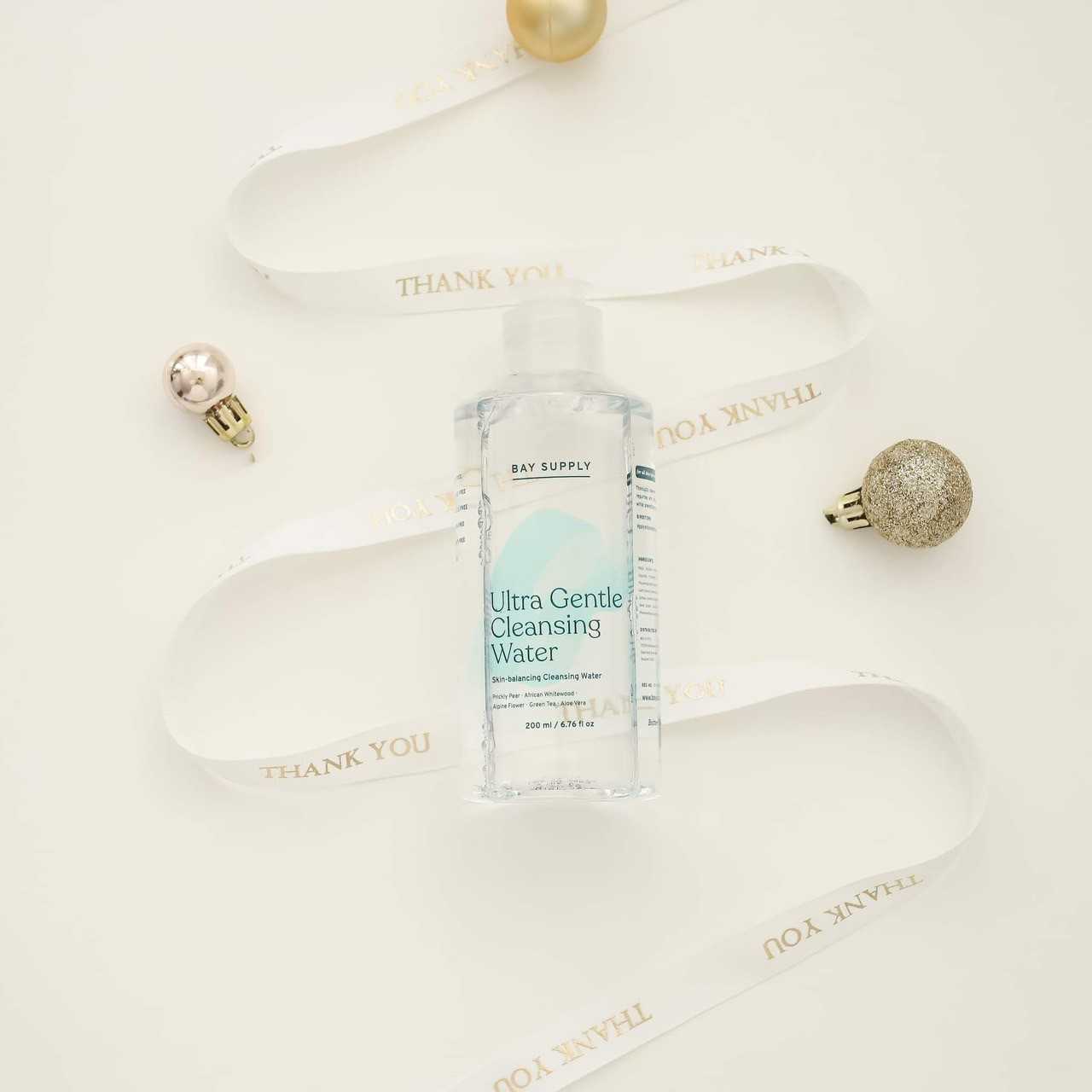 Bay Supply Ultra Gentle Cleansing Water 200ml คลีนซิ่งสูตรน้ำ ชำระล้างสิ่งสกปรก ความมันส่วนเกิน