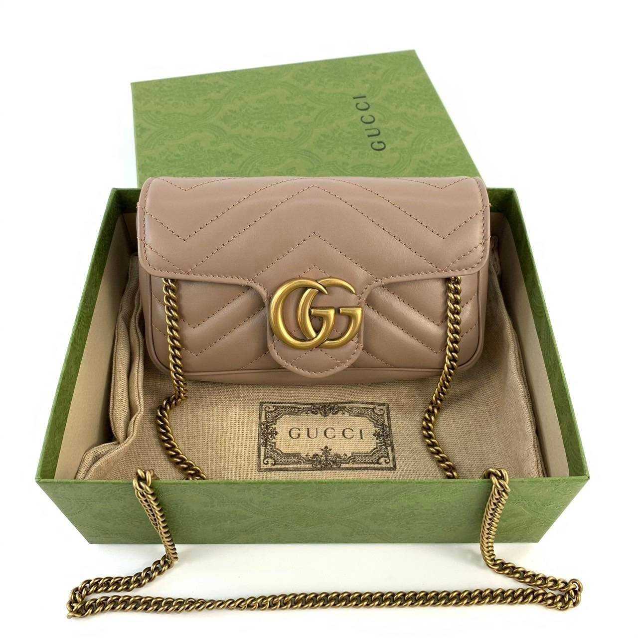 New Gucci marmont Super Mini​ 6.5นิ้ว  📌(ทักเชทก่อนสั่งซื้อ)