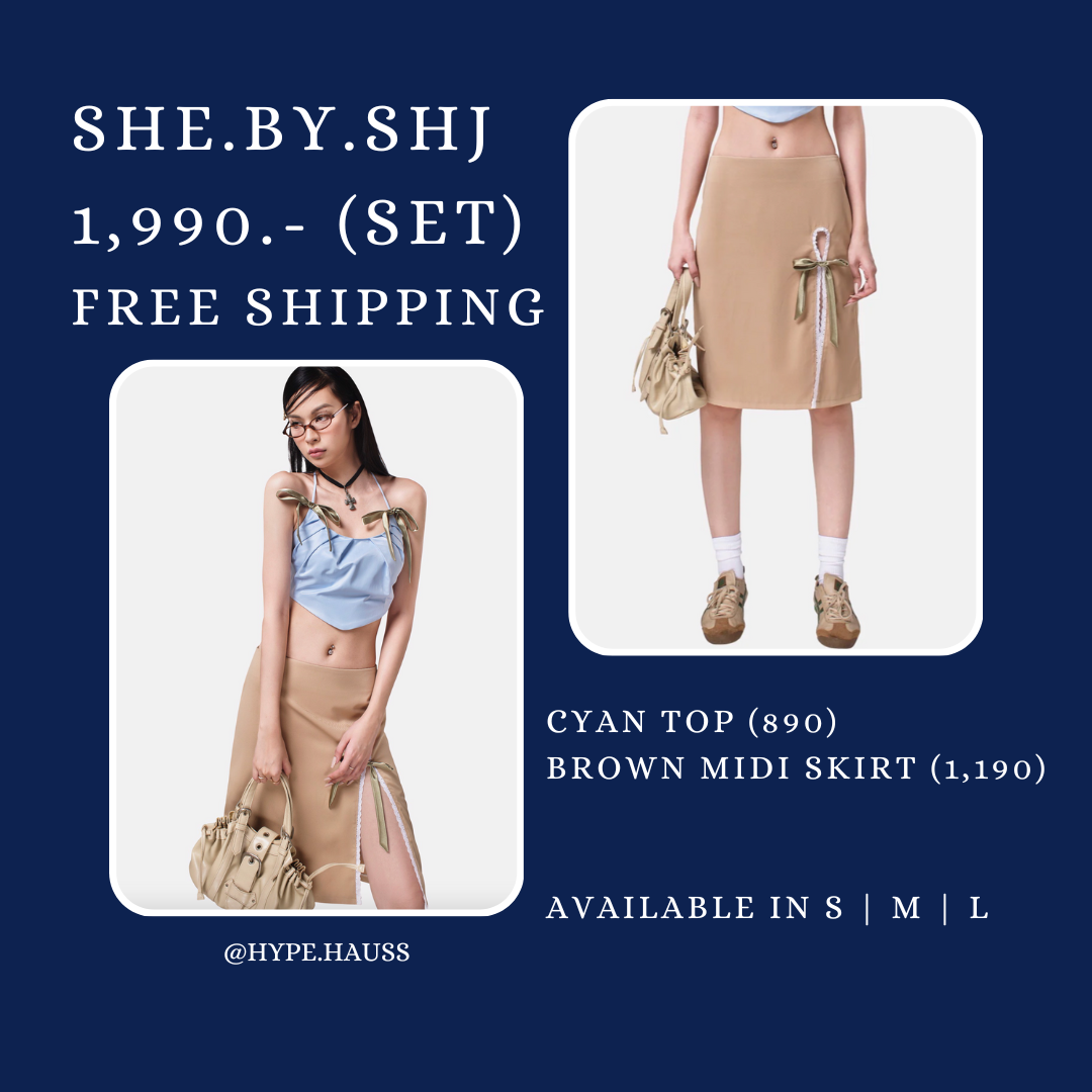 PRE-ORDER SHRBYSHJ CYAN SET
