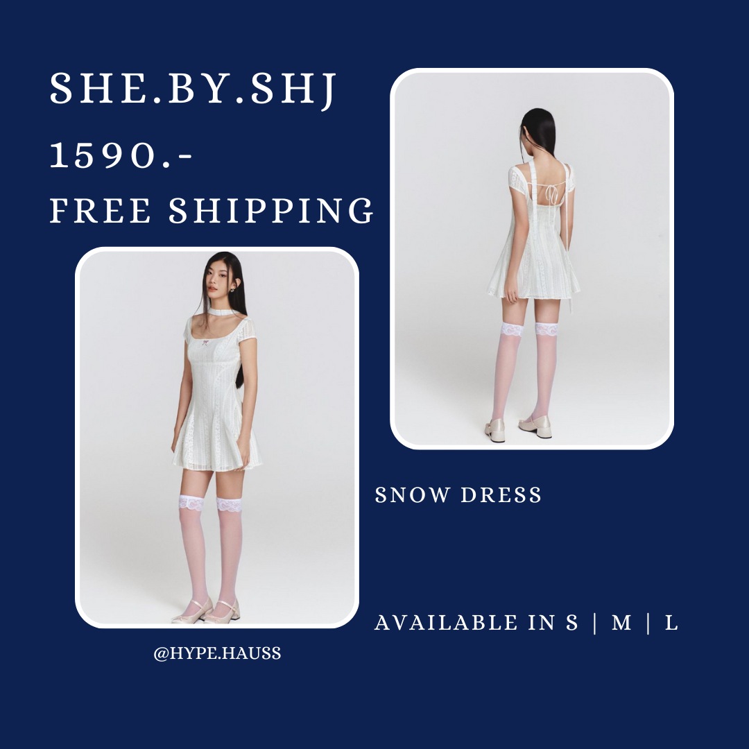 PRE-ORDER SHEBYSHJ SNOW DRESS