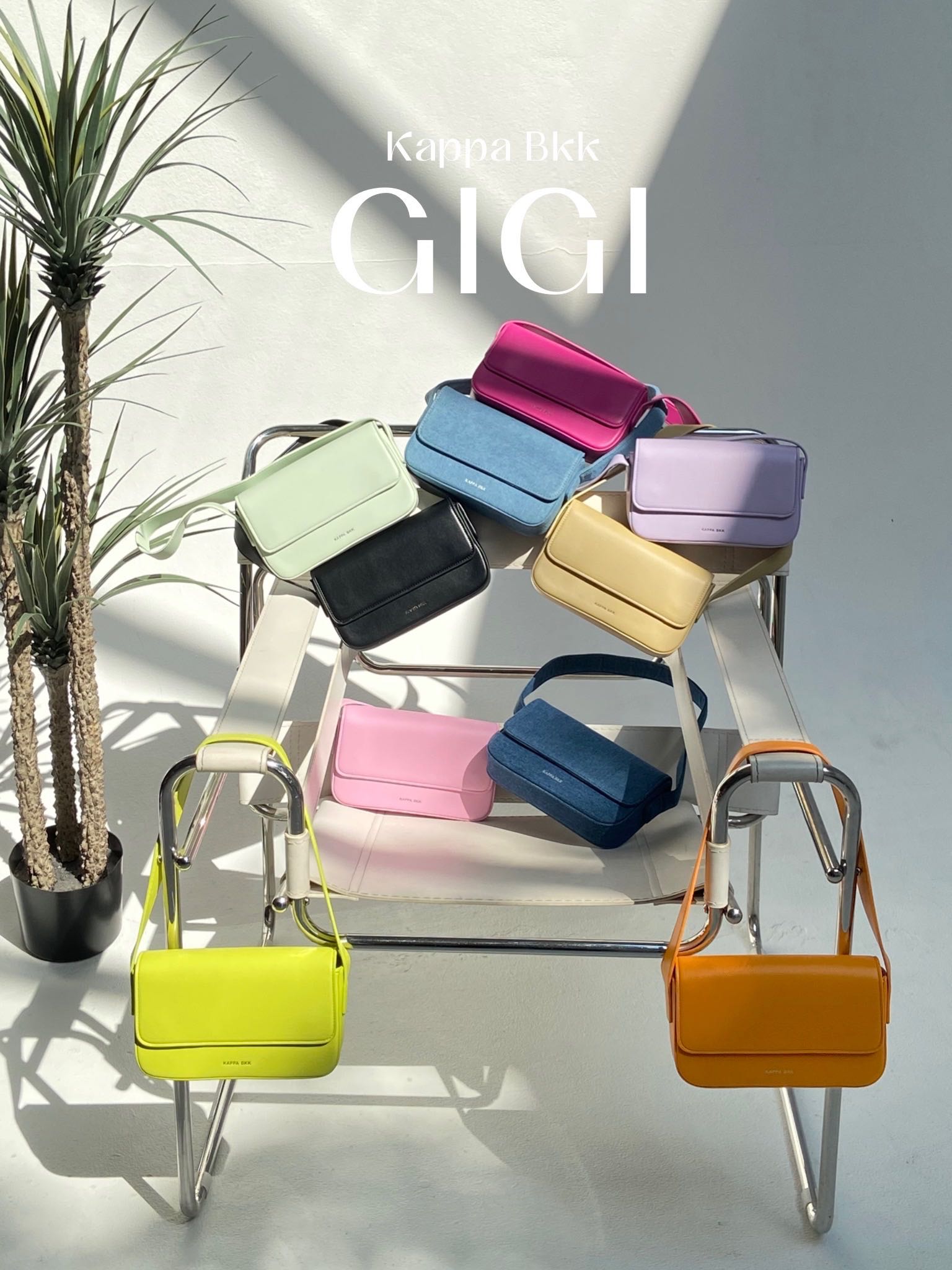 KAPPABKK Gigi Bag กระเป๋าสะพายไหล่ทรงคลาสสิค